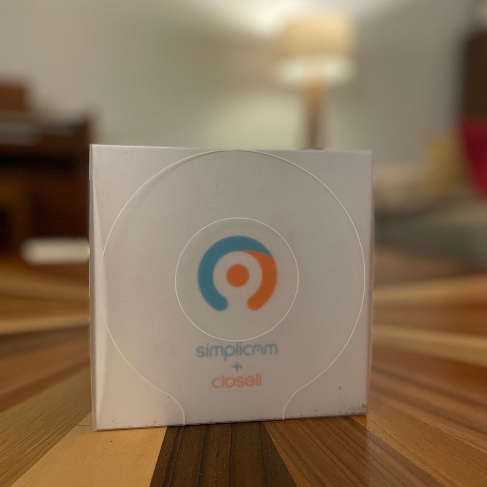 1 SimpliCam + Powered By Closeli Indoor HD Wi-Fi Security Camera, Retail: $150